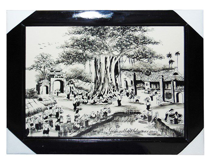Bán tranh sứ treo tường, tranh sứ giá rẻ