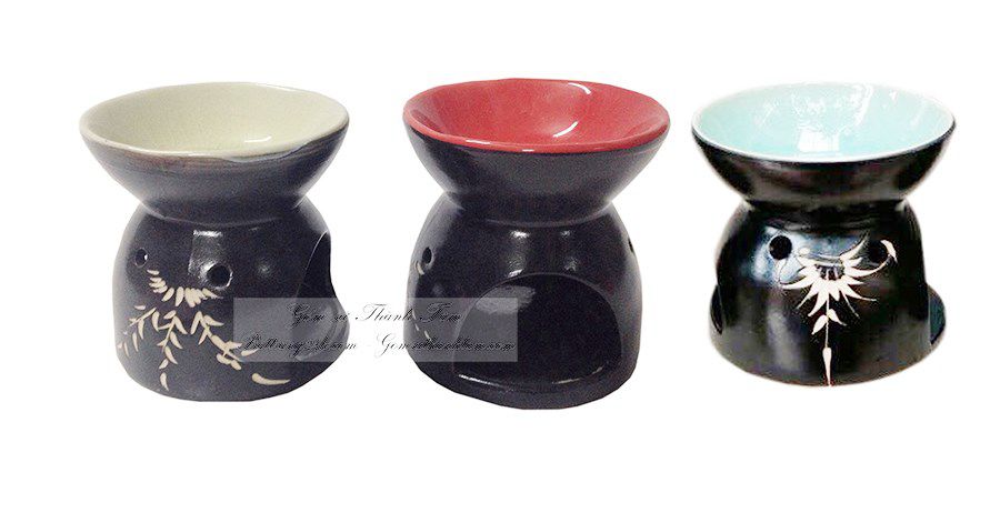 đèn nến đốt tinh dầu bát tràng cao cấp giá rẻ