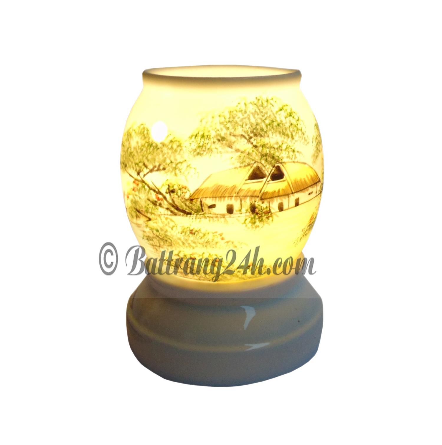 đèn xông tinh dầu điện bằng gốm sứ, bán đèn xông tinh dầu điện giá rẻ,