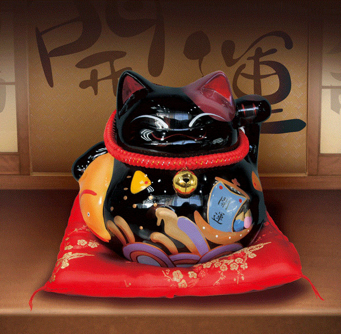 Mèo thần tài được bắt nguồn từ xứ sở Nhật Bản, với thiết kế đa dạng màu sắc khác nhau
