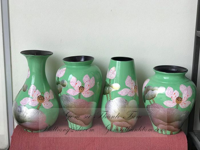 Sản xuất cung cấp bình hoa bằng sứ cỡ to, cỡ nhỏ, bình hoa mini độc đáo đẹp mắt