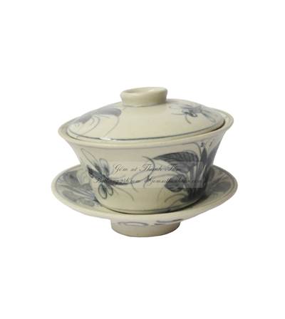 Tách trà có nắp men rạn cổ chất lượng cao gốm sứ Bát Tràng - Sang trọng, cổ điển