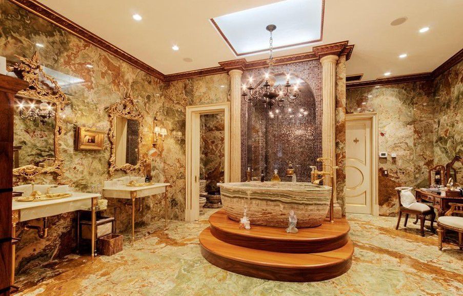 Thiết kế phòng tắm hiện đại theo phong cách cổ điển Châu Âu