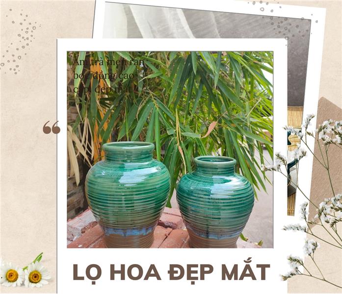 Bình hoa đẹp mắt