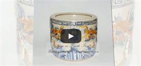 Bộ đồ thờ cúng bằng sứ cao cấp men rạn - Gốm Bát Tràng