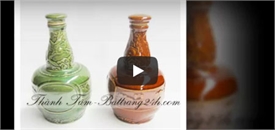 Bán nậm đựng rượu gốm sứ Bát Tràng đẹp