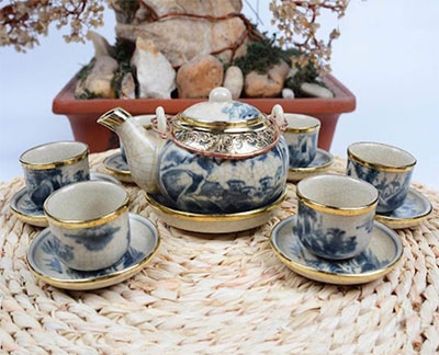 Ấm chén Bát Tràng 07 kiến thức cần biết