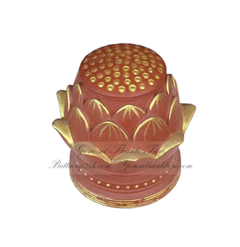 Mua hũ đựng tro cốt hình hoa sen gốm sứ Bát Tràng chính hãng, cao cấp chất lượng dày dặn, kích thước chuẩn phong thủy giá rẻ