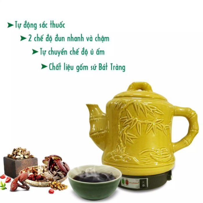 Ấm sắc thuốc Bát Tràng rất an toàn cho người sử dụng Ấm sắc thuốc Bát Tràng rất an toàn cho người sử dụng