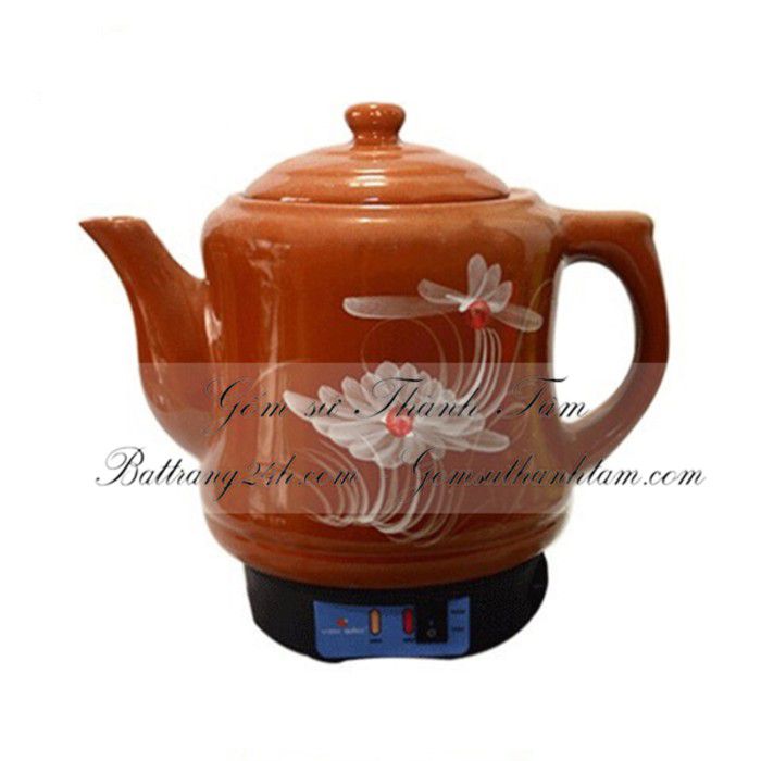Ấm sắc thuộc điện gốm sứ Bát Tràng với thiết kế trang nhã Ấm sắc thuộc điện gốm sứ Bát Tràng với thiết kế trang nhã