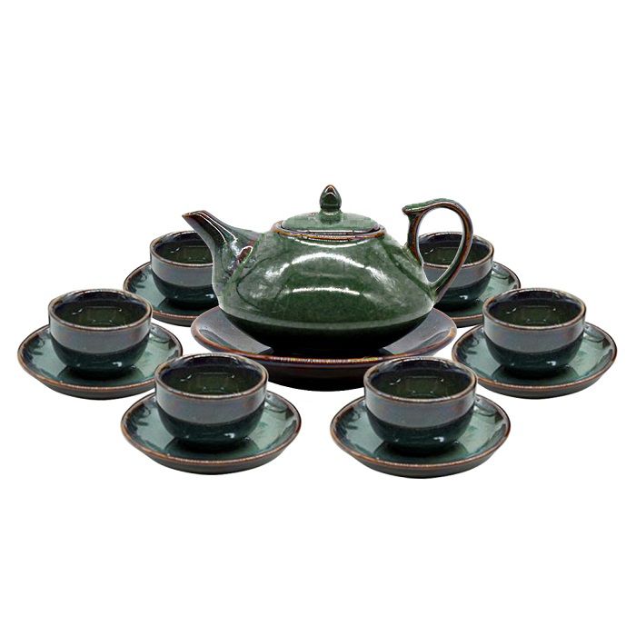 Đặc điểm riêng của Ấm chén men hoả biến Bát Tràng Đặc điểm riêng của Ấm chén men hoả biến Bát Tràng