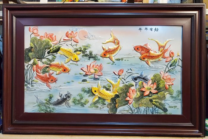 Tranh cửu ngư quần hội hợp với tuổi nào? Tranh cửu ngư quần hội hợp với tuổi nào?