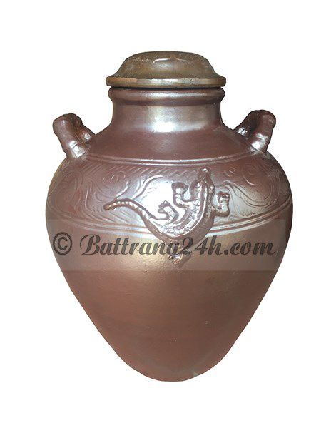 Bình rượu gốm Bát Tràng ngâm rượu đẹp, chất lượng tốt nhất