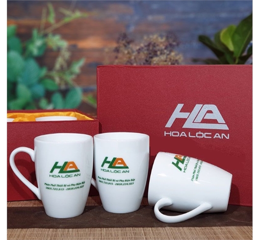 Ly sứ in logo giá rẻ tận gốc tại xưởng - LH: 0869.294.028