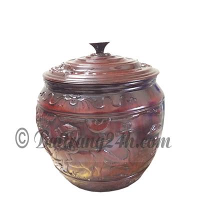 Bao ủ ấm trà đẹp hoa văn khắc nổi giữ nhiệt tốt, chất lượng dày dặn, giá rẻ
