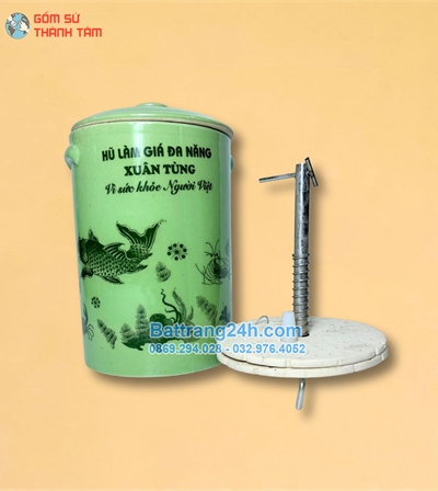 Vại muối dưa cà đa năng, thông minh chất liệu gốm sứ sử dụng tiện lợi, chất lượng